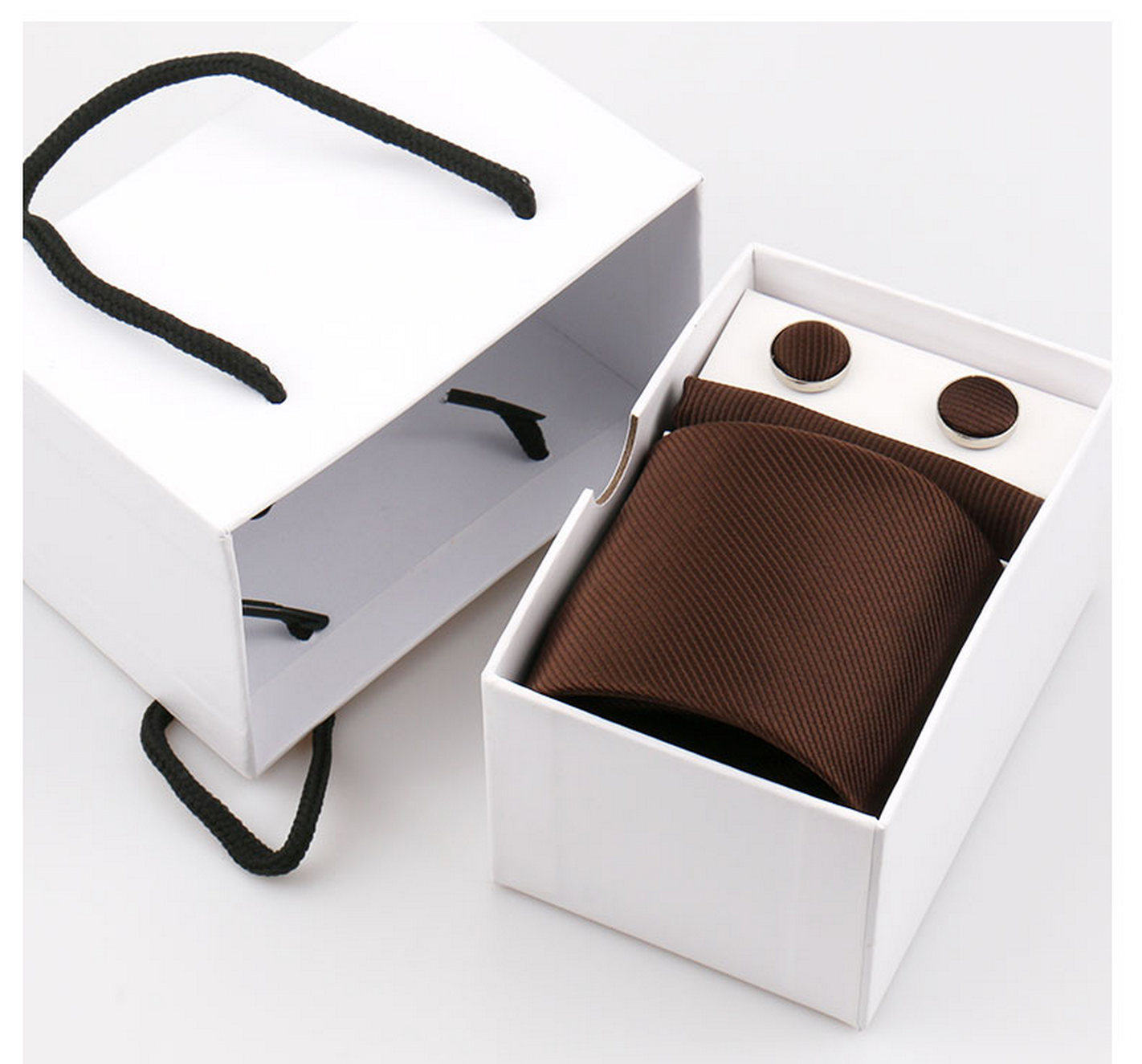 Elegantes Herren-Krawattenset, – Neck Tie Set Box Bewertung und Preis