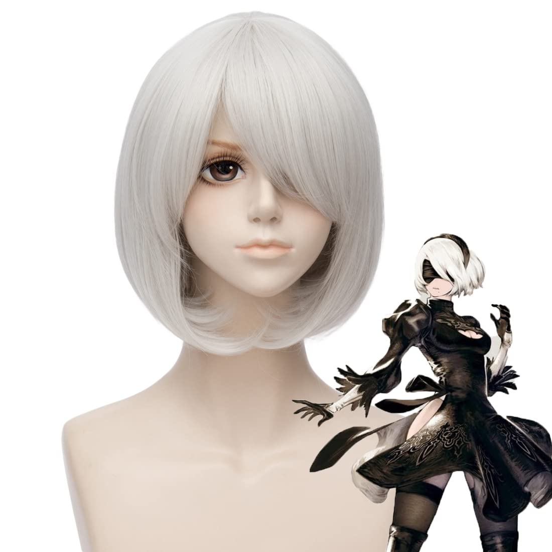 Kurze Splitter-Cosplay-Perücke – Men'S Accessories Types Bewertung und Preis