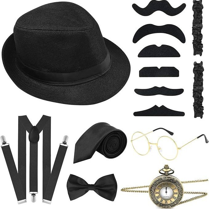 Herren 1920er Gatsby Kostüm-Ac – Men'S Accessories In The 1920S Bewertung und Preis